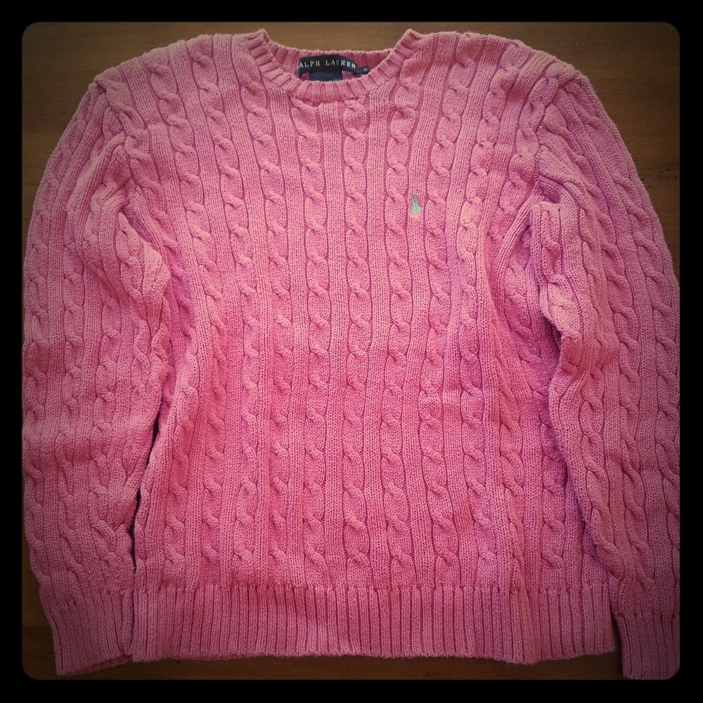 Ralph Lauren Black Label Cable Knit Sweater